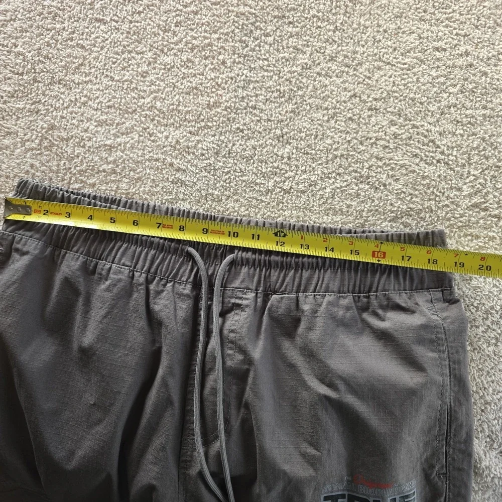 True Religion Ripstop Jogger Granite Grey Cargo Pockets Men's Pants Size XL NWT